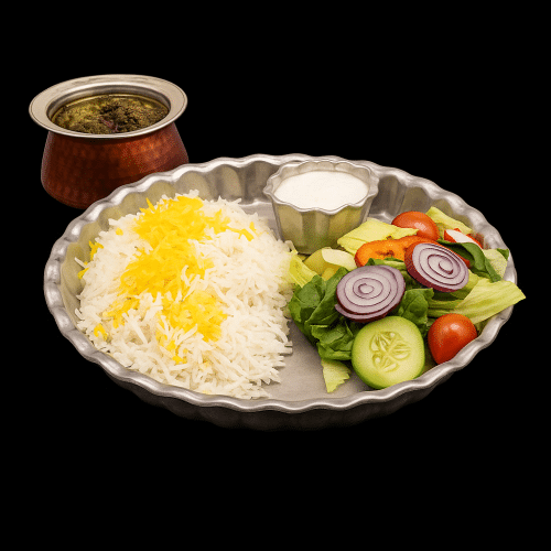 Ghormehsabzi (vegan)