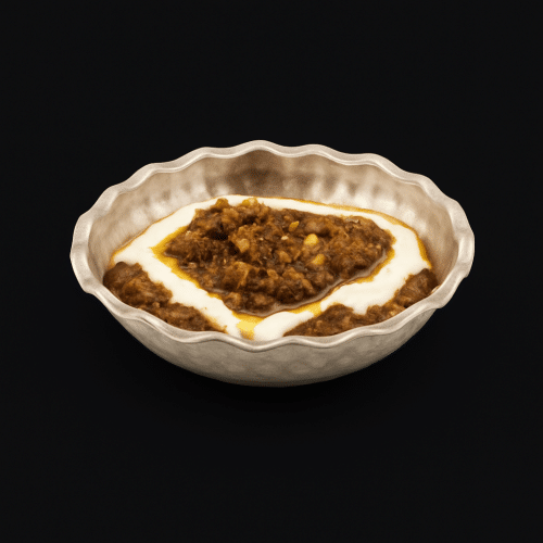 Vorspeise Kashke Bademdjan (vegetarisch)