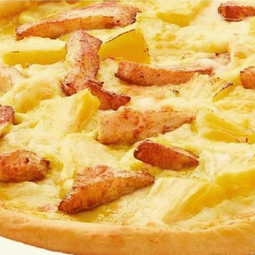 Pizza Chicken und Curry