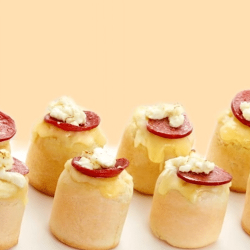 Pizzabrötchen Sucuk