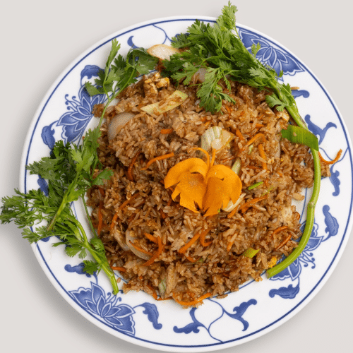 Gebratener Reis mit Rindfleisch