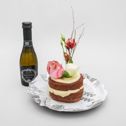 Birthday Cake mit Prosecco Menü