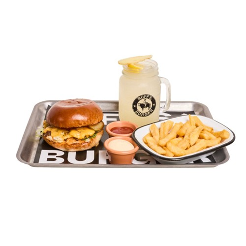 Cheeseburger Mittagsmenu