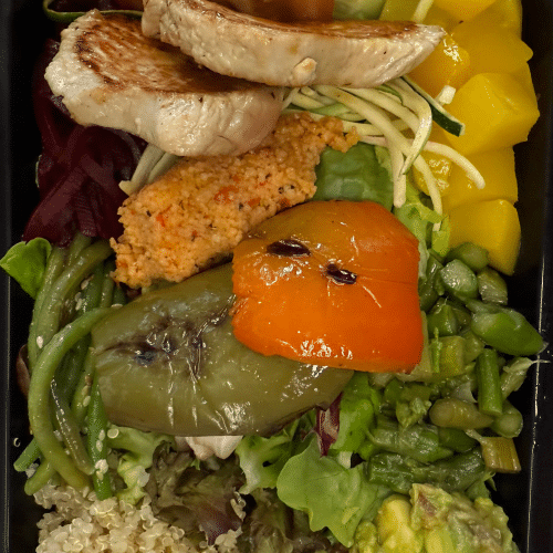 Hähnchen-Bowl