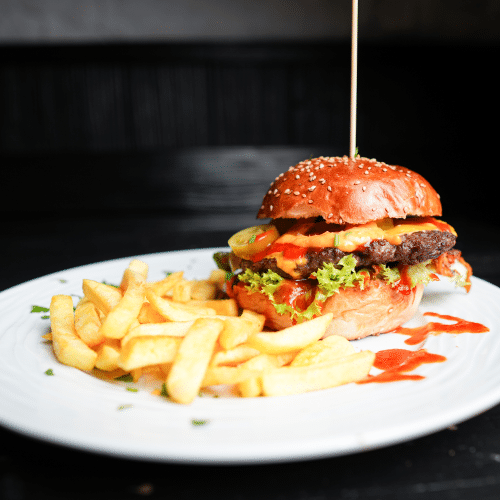 Chilli-Cheeseburger XXL