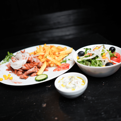 Gyros Teller komplett