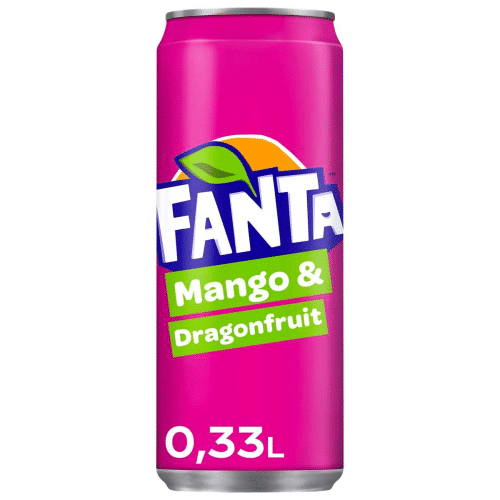 Fanta Mango and Dragonfruit 330 ml (EINWEG)