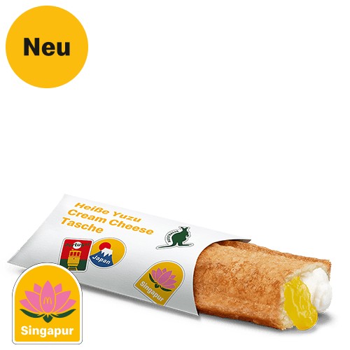 Heiße Yuzu Cream Cheese Tasche