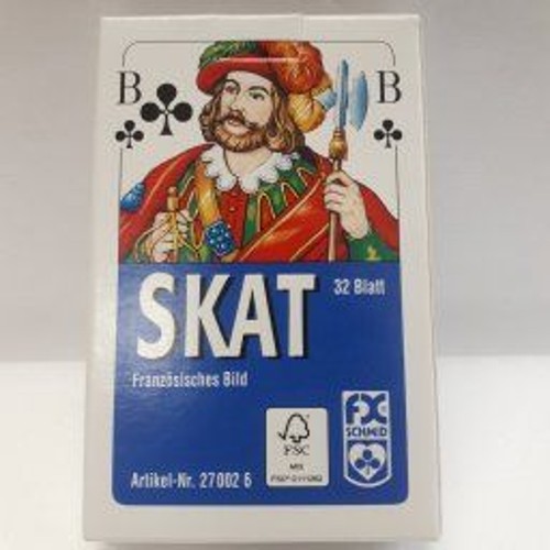 Skat Spielkarten 32 Blatt