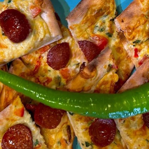 Sucuklu Pide