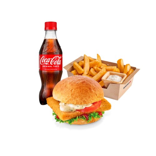 Classic Fish Burger Menü