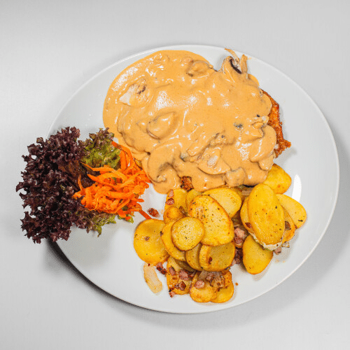 Paniertes Schweineschnitzel