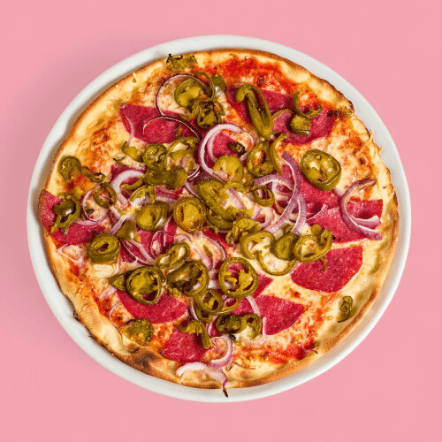 Pizza Diavolo (scharf)