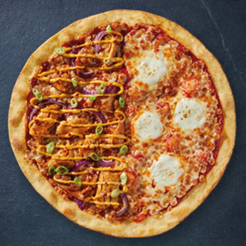 Double Tasty Pizza: Chicken Piri Piri Deluxe & Ex