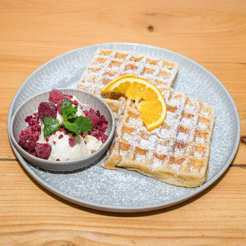 Waffel Süße Verführung
