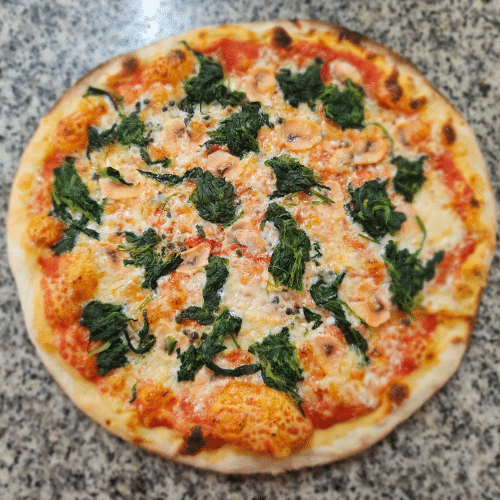 Pizza Lachs
