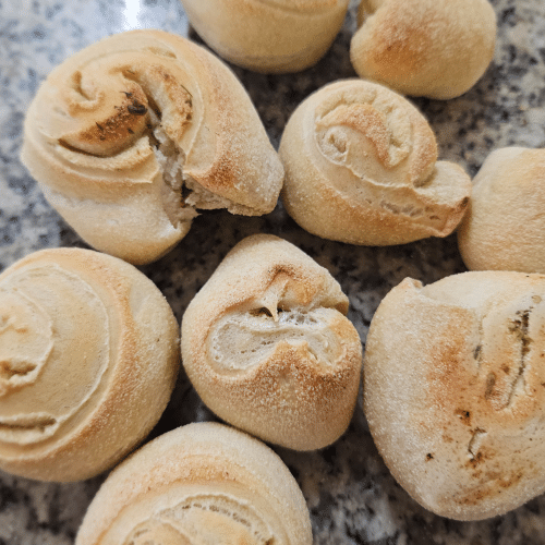 Pizzabrötchen mit Aioli (7 Stück)