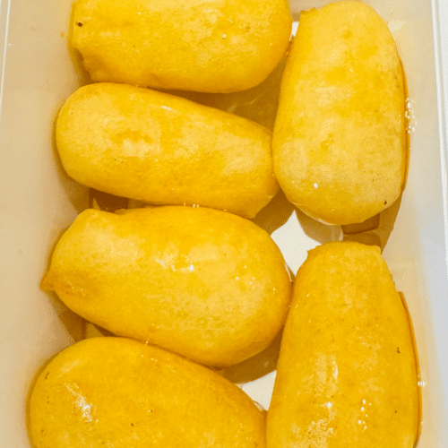 Gebackene Kokosbällchen