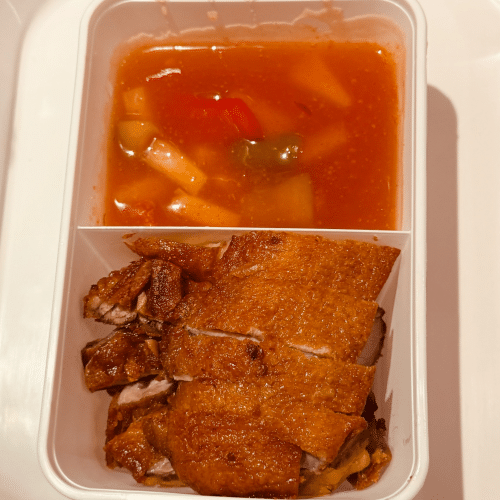 Knusprige Ente mit Ananas und Süß-Sauer-Sauce