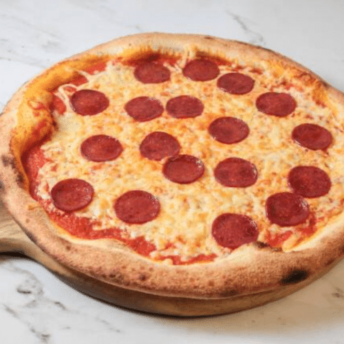 Pizza Peperoniwurst (scharf)