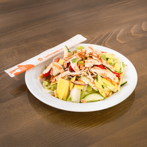 Hühner-Mango-Salat
