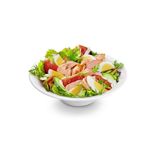  Salat-Bowl Pulled Lachs