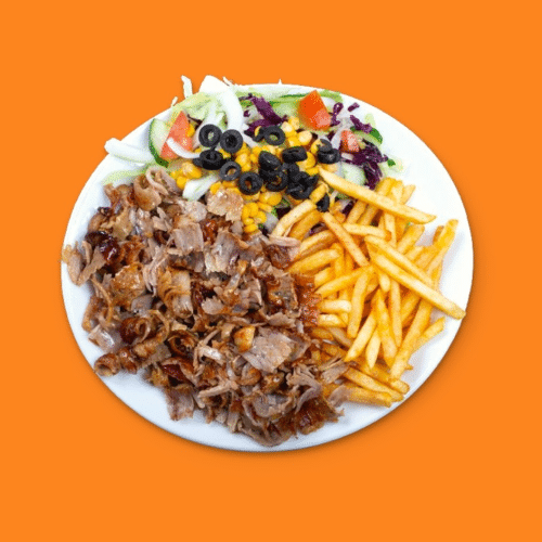 Drehspieß Teller