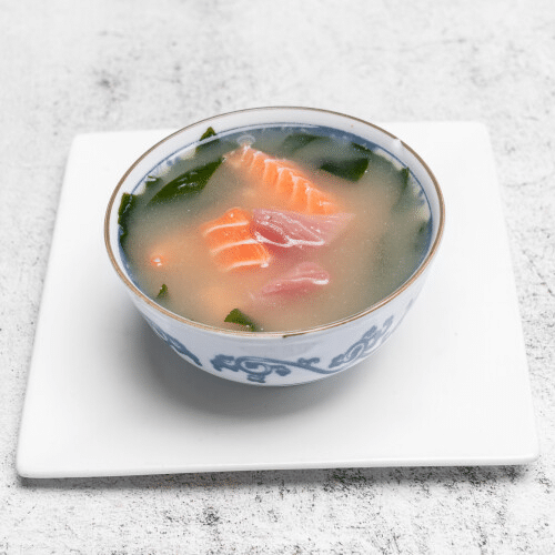 Fisch-Miso-Suppe