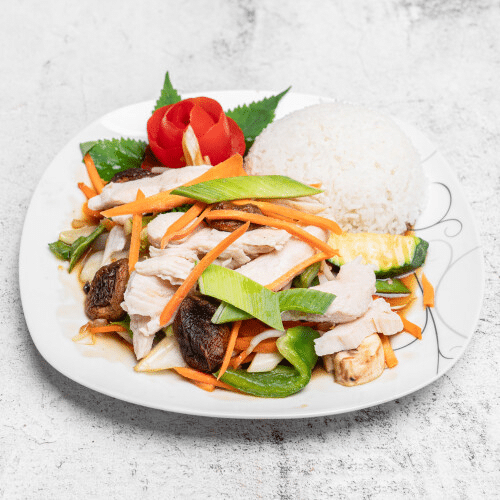 Tintenfisch-Salat (scharf)