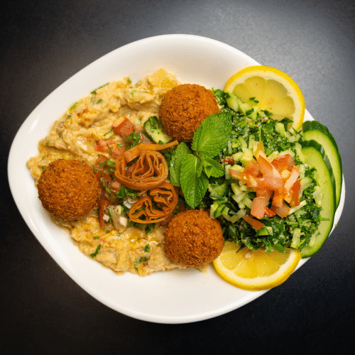 Falafel mit Baba Ghannousch