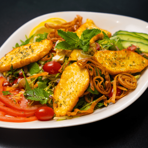 Halloumi-Salat