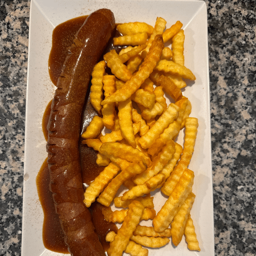 Riesen Currywurst