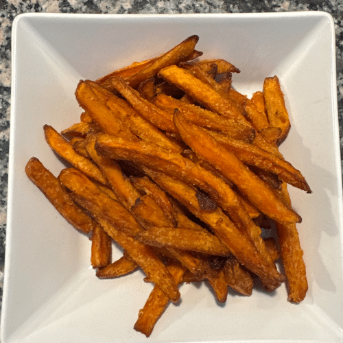 Sûßkartofel pommes