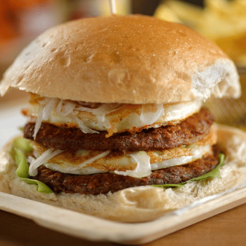 Doppel-Eggburger