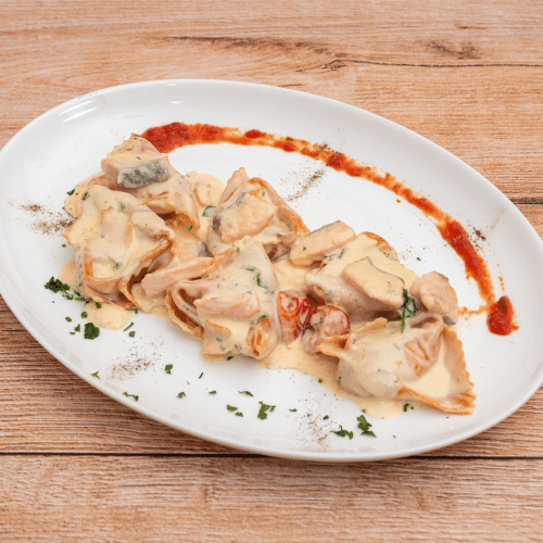 Tortelloni con Salmone