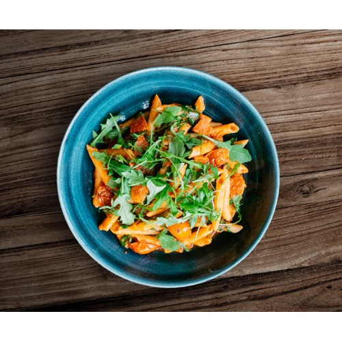 Penne Salsiccia Pomodorini