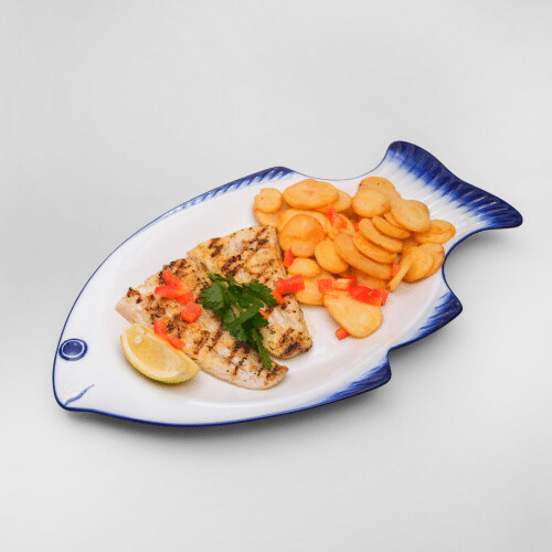 Zanderfilet mit Röstkartoffeln