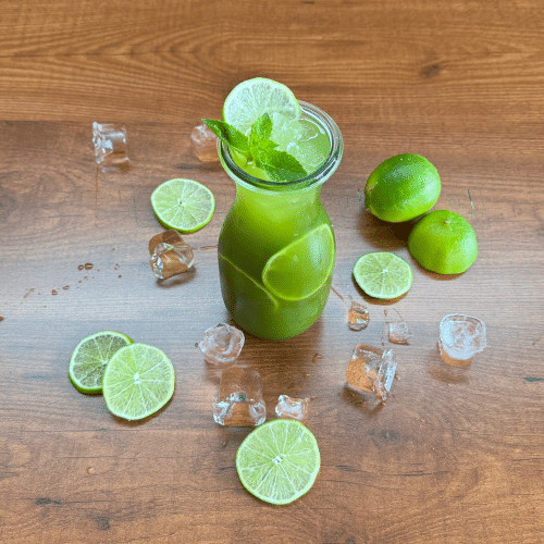 Hausgemachte Limonade Matcha - Lemon 0,5l