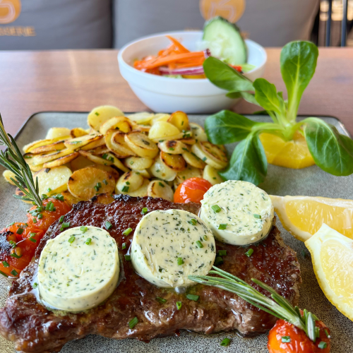 Klassisches Rumpsteak
