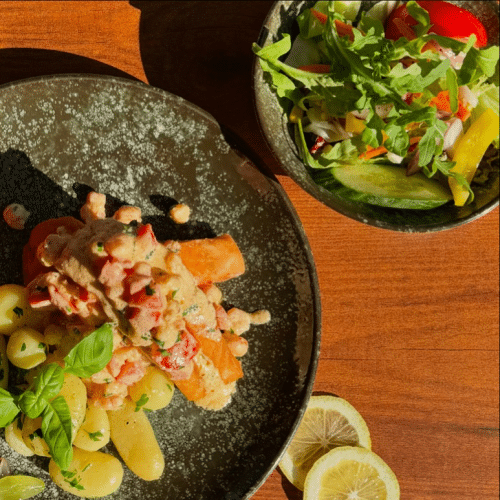 Lachs Gamberetti