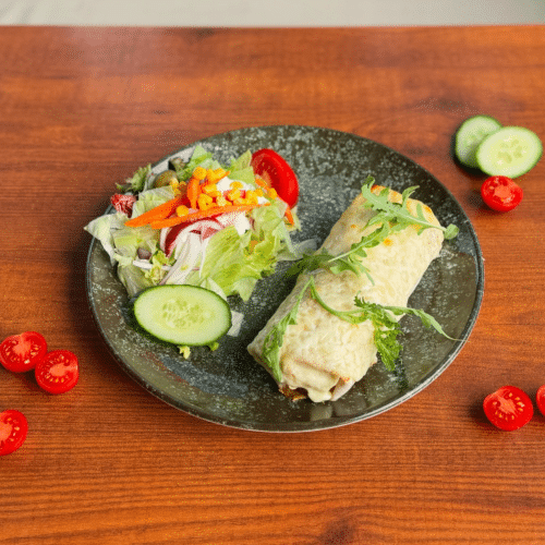 Überbackener Wrap Pollo