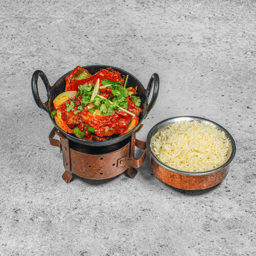 Mutton Bhuna (scharf)