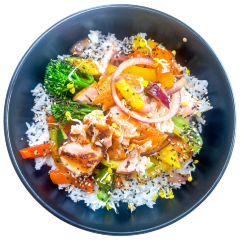 Mediterran Salmon Bowl