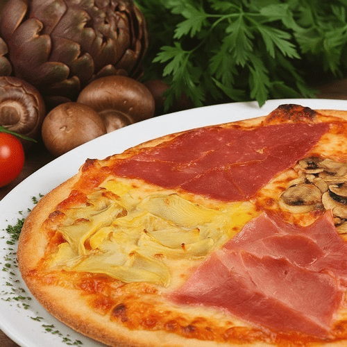 Pizza 4 Jahreszeiten