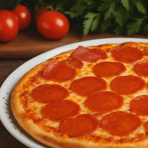 Pizza Salami Hot (scharf)