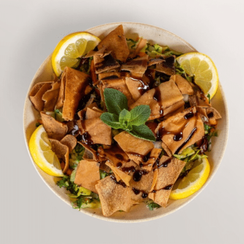 Fattoush Teller (vegan)