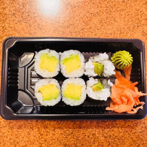 Nori Maki Avocado und Sesam