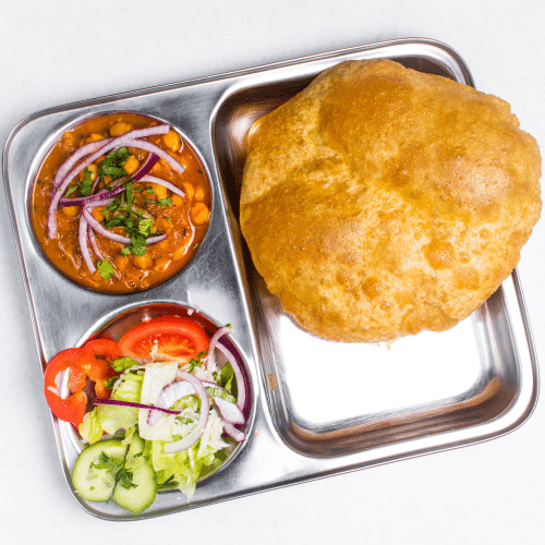 Punjabi Puri Chole (vegan)
