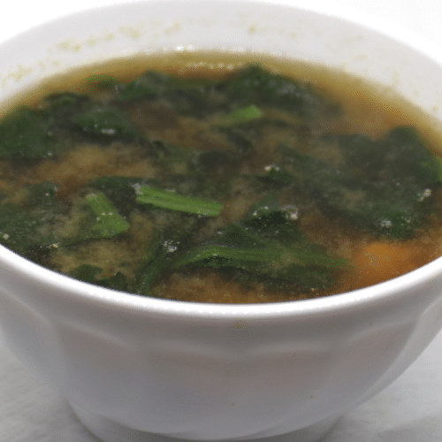Lachs-Miso-Suppe