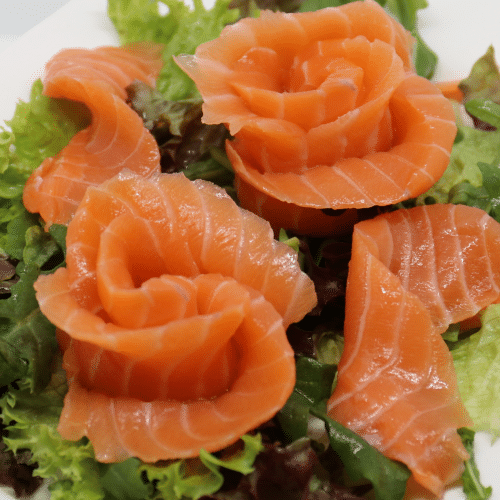 Lachs Sashimi (10 Stück)